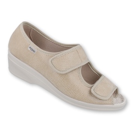 Scarpe da donna Befado pu 051D011 beige 1