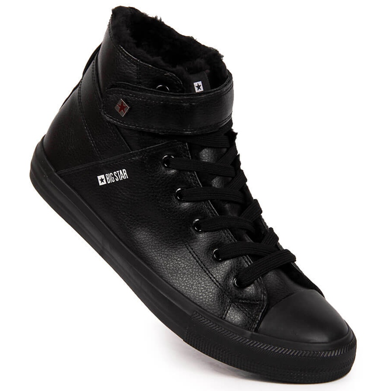 Sneakers isolate nere da uomo Big Star Y174020F nero 1