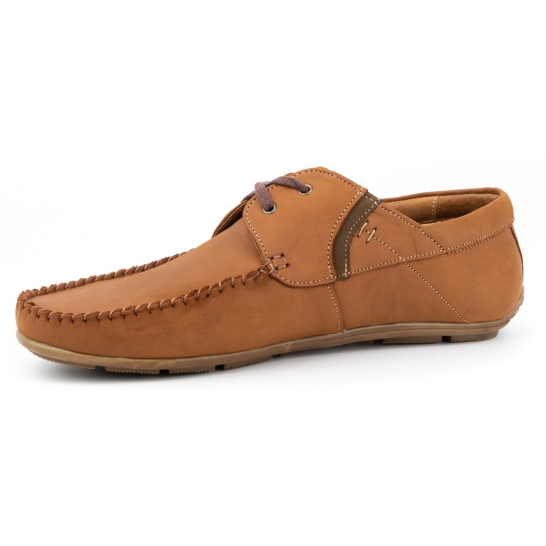 Olivier Mocassini uomo in pelle 297 marrone 1