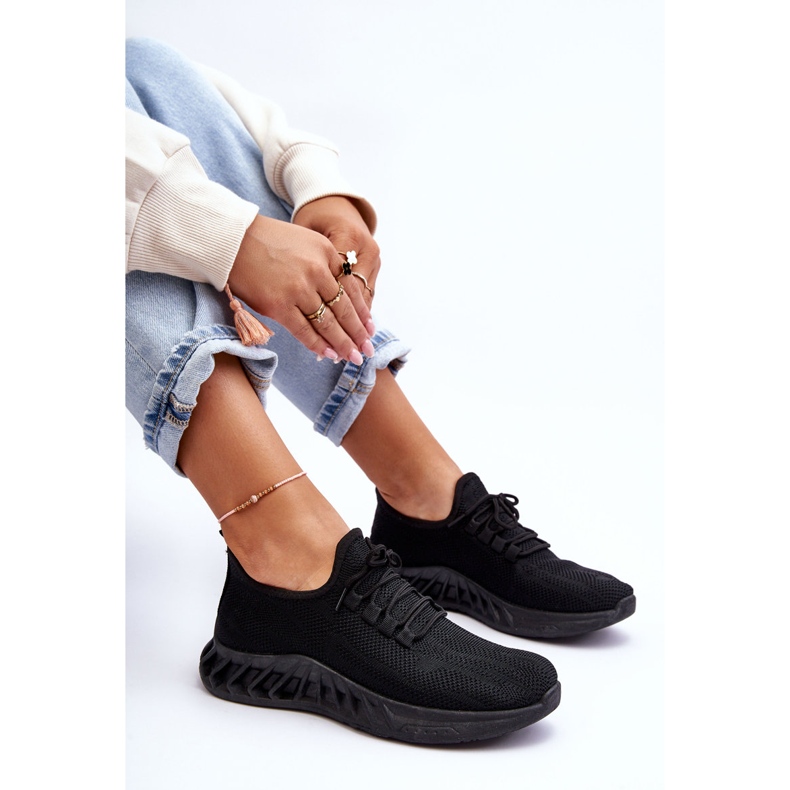PG1 Sneakers Slip-on in Tessuto da Donna Nere Venett nero 1