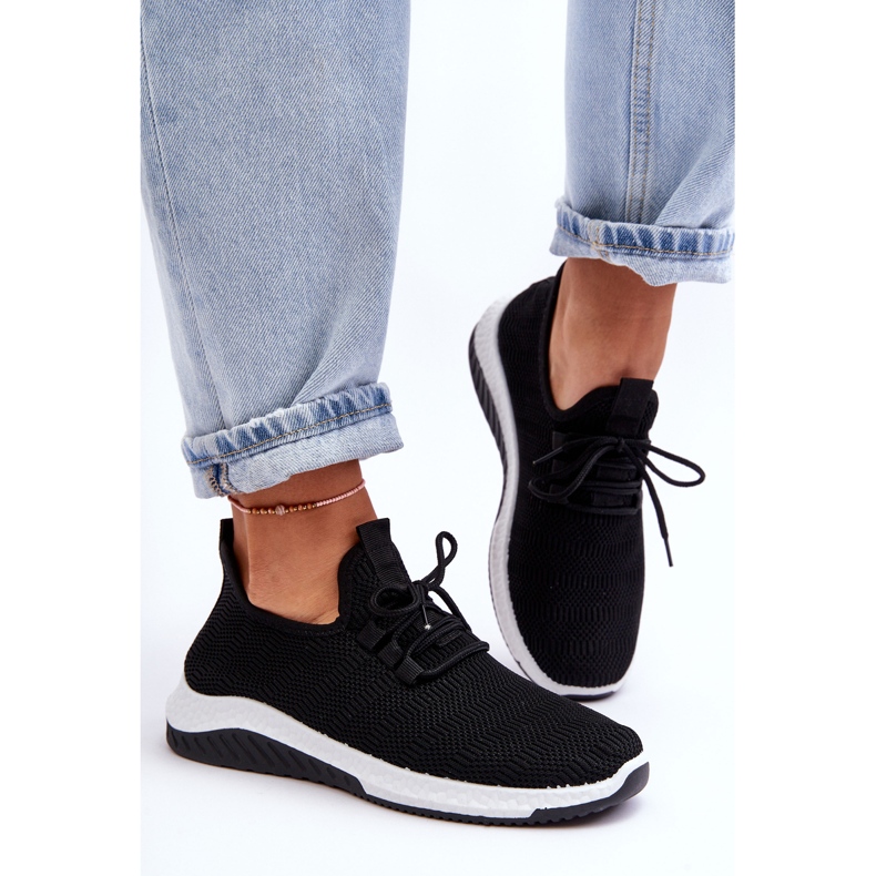 PG1 Sneakers Classiche Slip-on in Tessuto Nero Gusto 1