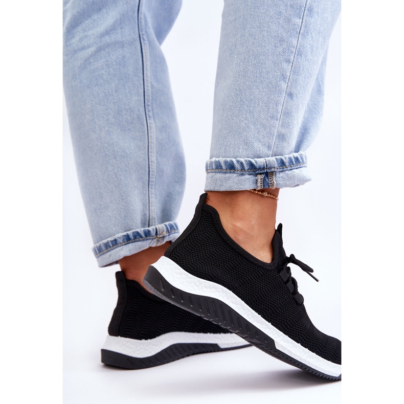 PG1 Sneakers Classiche Slip-on in Tessuto Nero Gusto 2