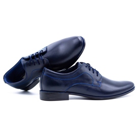 Olivier Scarpe formali da uomo 108 blu navy 2