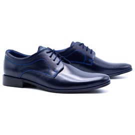Olivier Scarpe formali da uomo 108 blu navy 5