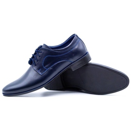 Olivier Scarpe formali da uomo 108 blu navy 6
