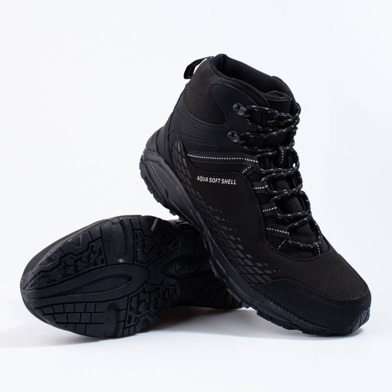 Scarpe da trekking da uomo DK nero 1