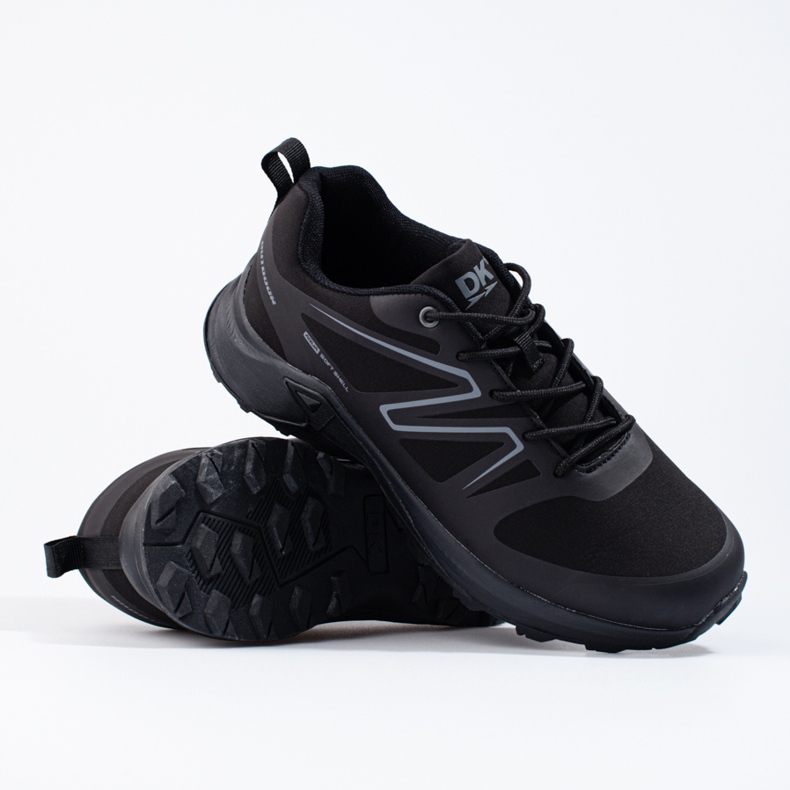 Scarpe sportive da uomo in Softshell DK nere nero 1