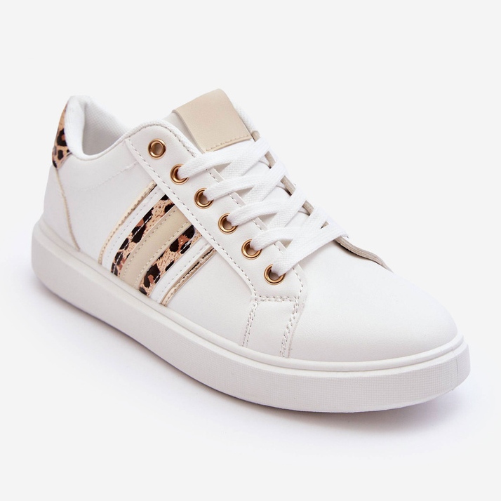 PG1 Scarpe Sportive Donna Rilee Stampa Animalier Bianco bianca 1