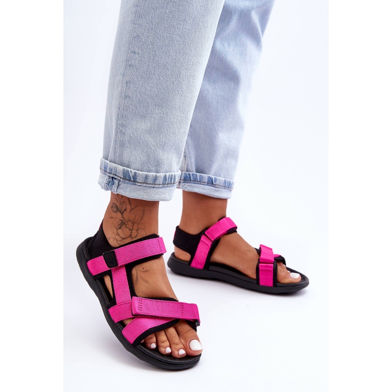 Sandali Sportivi Donna 4F 4FSS23FSANF014-55S Fucsia rosa 1