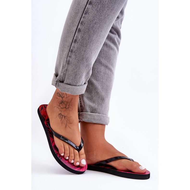 Infradito Classic 4F 4FSS23FFLIF060-90S Nero e Rosa 1