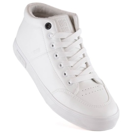 Scarpe sportive da uomo isolate per la caviglia bianche Big Star KK174347 bianco 1