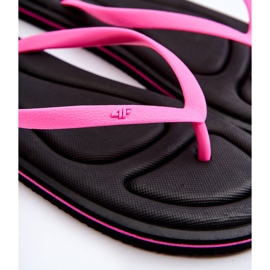 Infradito Classico da Donna 4F 4FSS23FFLIF067-21S Nero-Rosa 2