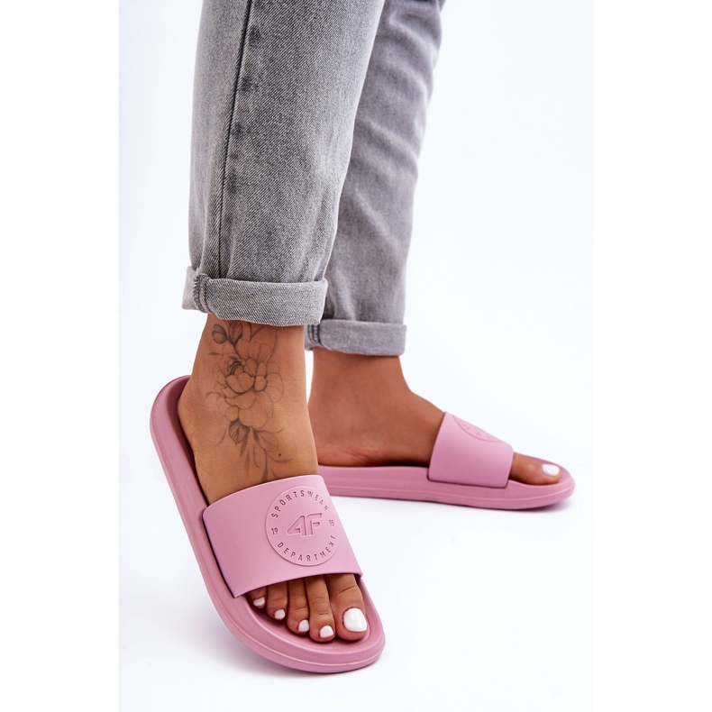 Ciabatte Sportive da Donna 4F 4FSS23FFLIF069-56S Rosa 1