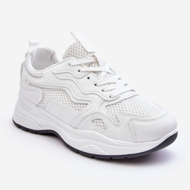 PG1 Scarpe Sportive Donna Platform Sneakers Bianche Lomare bianca 1