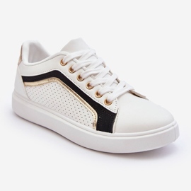 PG1 Scarpe Sportive Basse da Donna Classiche Bianche Lamimi bianca 1