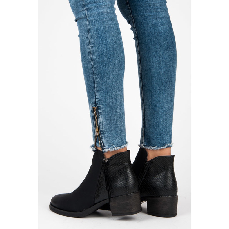 Vices New Collection Vizi degli stivali Chelsea nero 1