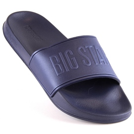 Big Star MM174323 ciabatte da piscina in schiuma da uomo blu 1