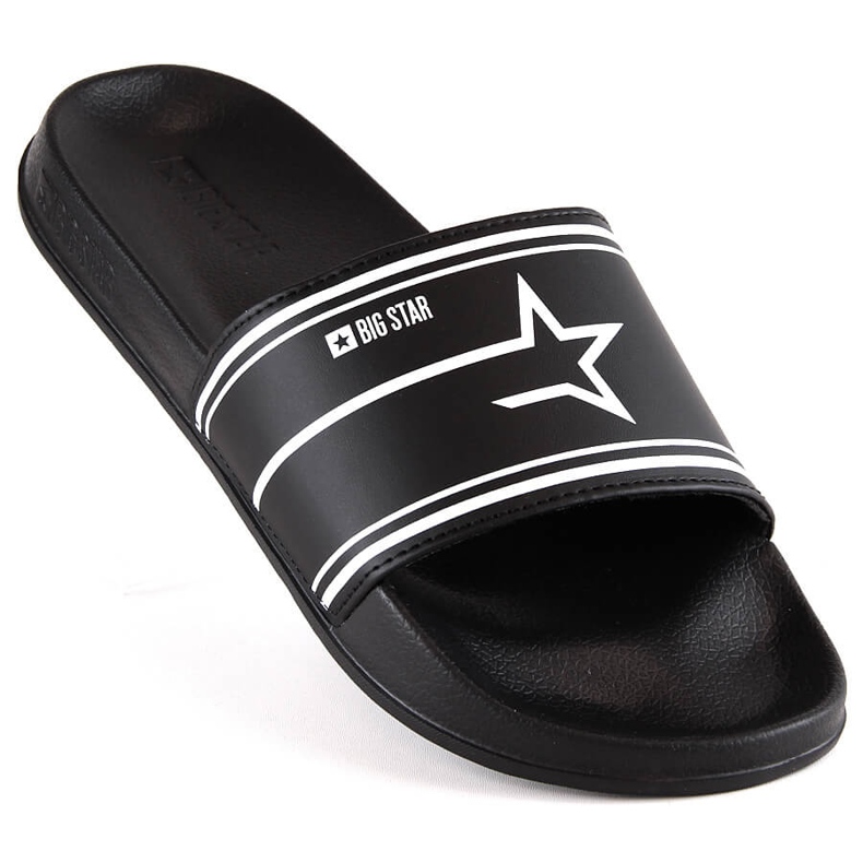 Pantofole da bambino nere Big Star MM274705 nero 1