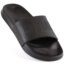 Pantofole in schiuma per bambini nero chiaro Big Star MM274712 1