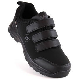Potocki Scarpe softshell sportive da trekking con velcro Vanhorn nero 1