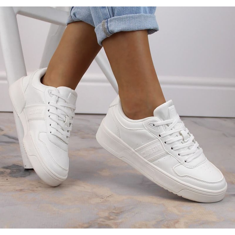 Scarpe sportive Big Star W INT1896B bianche bianco 1