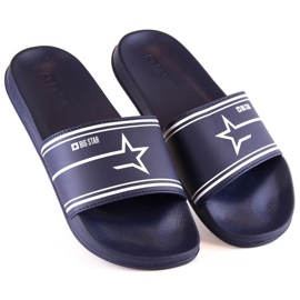 Pantofole sportive Big Star M INT1904B blu navy 1
