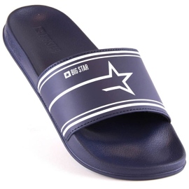 Pantofole sportive Big Star M INT1904B blu navy 2