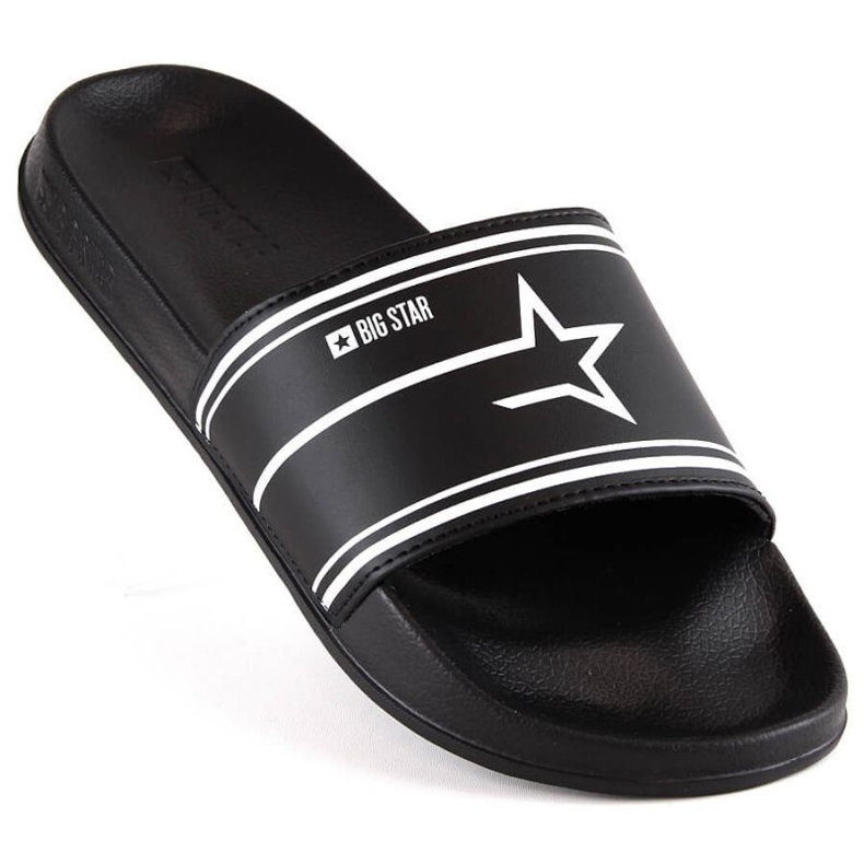 Pantofole sportive nere Big Star Jr. INT1907A nero 2
