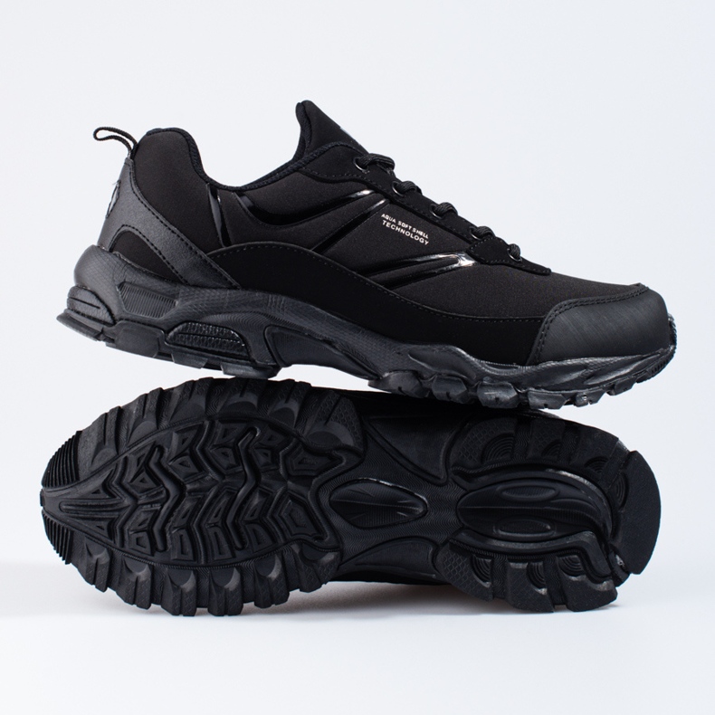 Scarpe da trekking da uomo DK nero 1