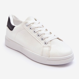 Scarpe Sportive Classiche Da Donna Corrine Bianche E Nere bianco 1