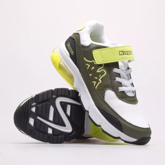Scarpe Kappa Harlem Tc K Jr 260893TCK-1031 verde 1