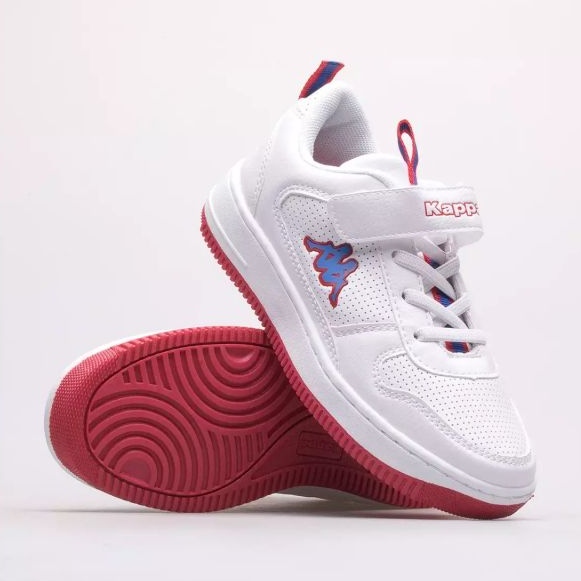 Scarpe Kappa Fogo K Jr 260989K-1020 bianca 1