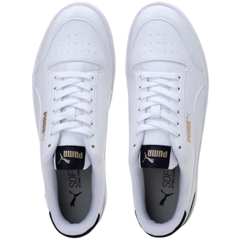 Puma Shuffle M 309668 05 scarpe da uomo bianco 1