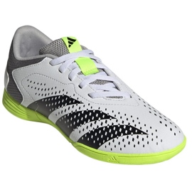 Scarpe da calcio Adidas Predator Accuracy.4 In Jr IE9440 bianco bianco 1