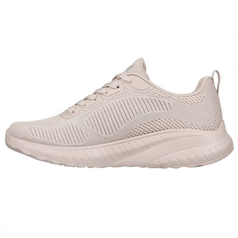 Scarpe Skechers Memory Foam Bobs Squad Chaos W 117209 Nude beige 2
