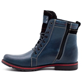 KENT Scarpe invernali da uomo 237 blu navy 1