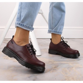 Scarpe Big Star W INT1569B bordeaux rosso 2