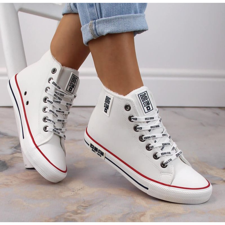 Sneakers Big Star W INT1898A isolanti bianche bianca 1