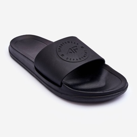 Pantofole da uomo 4F 4FSS23FFLIM075-20S Nere nero 1