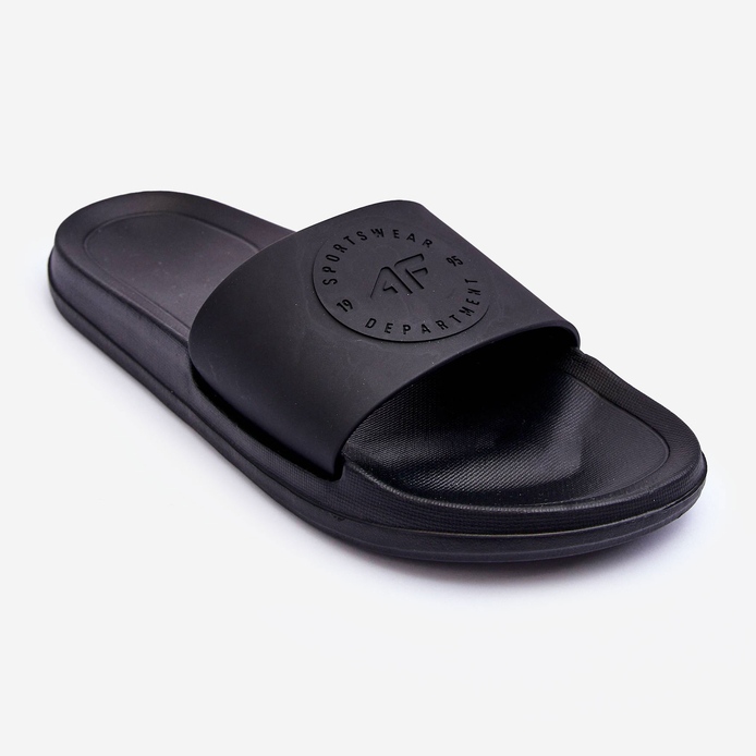 Pantofole da uomo 4F 4FSS23FFLIM075-20S Nere nero 1