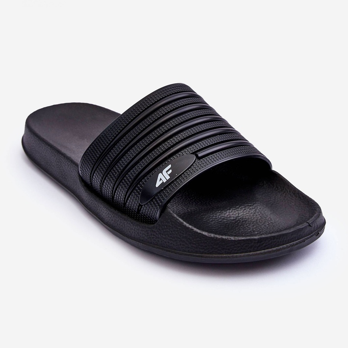 Pantofole Classiche da Uomo 4F 4FSS23FFLIM072-20S Nere nero 1