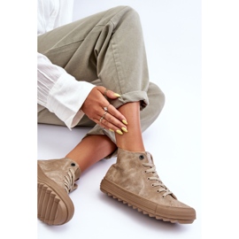 Sneakers Donna Big Star High Warm Beige GG274071 1