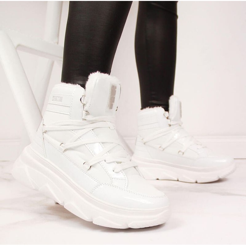 Stivali da neve Big Star W II274463 INT1613B bianco 2