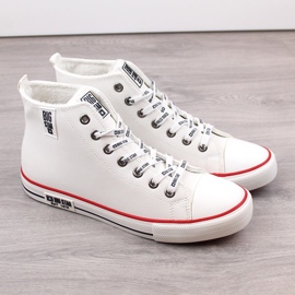 Sneakers isolanti da uomo alte bianche Big Star KK174345 bianca 1