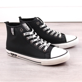 Sneakers isolanti da uomo alte nere Big Star KK174346 nero 1