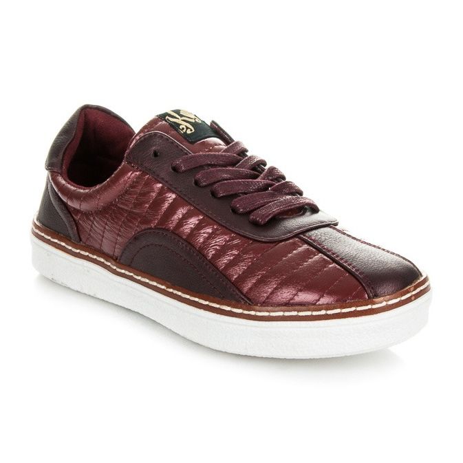 Kylie Sneakers bordeaux rosso 1