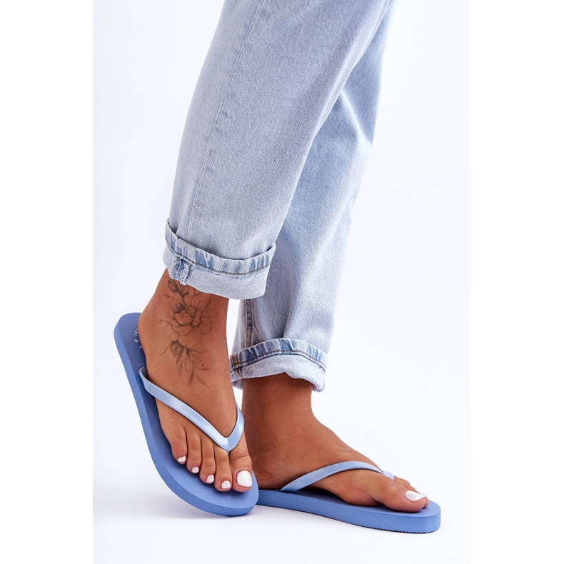Infradito Donna 4F 4FSS23FFLIF064-34S Blu 1