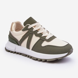 PG1 Scarpe Sportive da Donna Kabama Verde-Beige 1