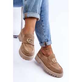 Laura Messi Scarpe Da Donna In Camoscio Con Decoro Rosefalls Beige 1