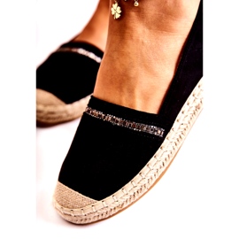 S.Barski Espadrillas classiche da donna nere Cersei nero 6